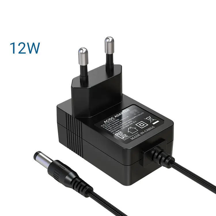 12V 1A KC napájecí adaptér