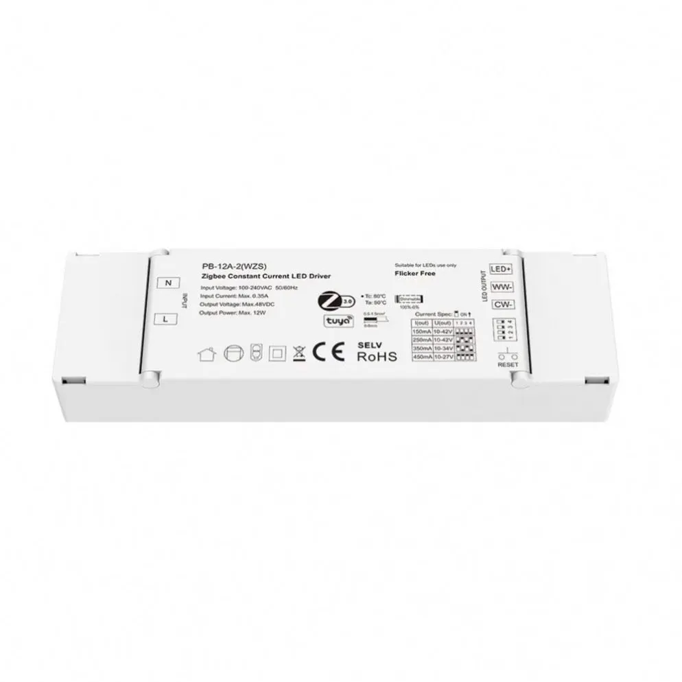 12W TUYA Zigbee CCT stmívatelné LED ovladače
