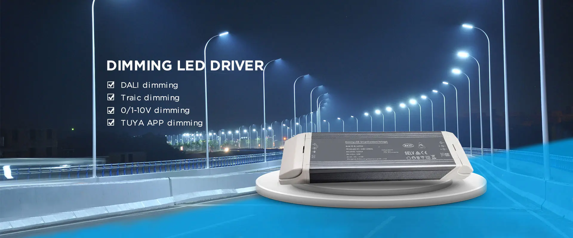 Dimmable LED továrna řidiče