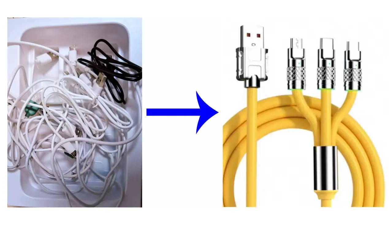 Starwell uvádí na trh Tri-Fing PRO: Ultimate Universal 3-in-1 datový kabel pro nepořádek bez nepořádku