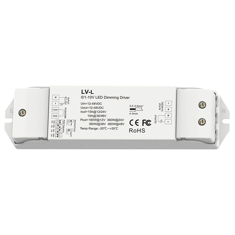 480w Push Dim konstantní napětí 0-10V Dimming Driver
