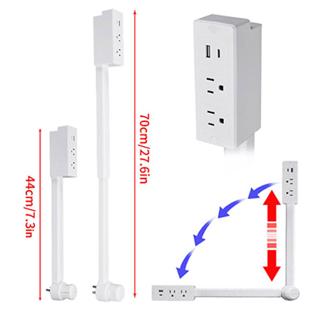 retractable power strip